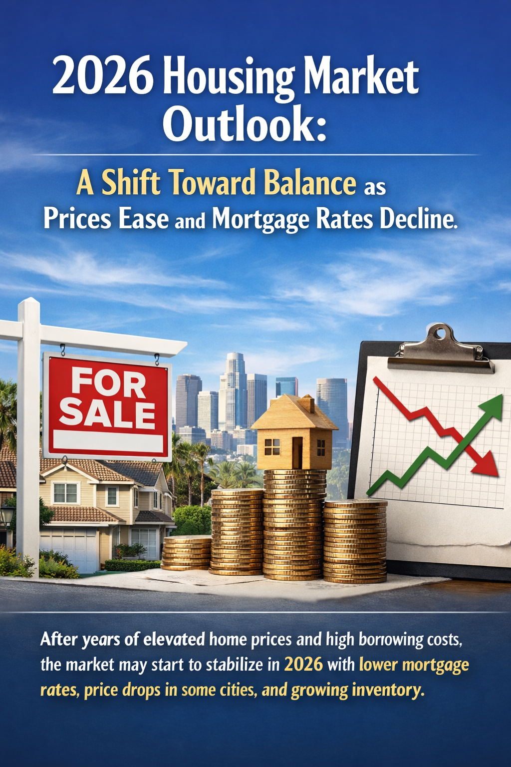 2026 Housing Market Outlook: A Shift Toward Balance as Prices Ease and Mortgage Rates Decline