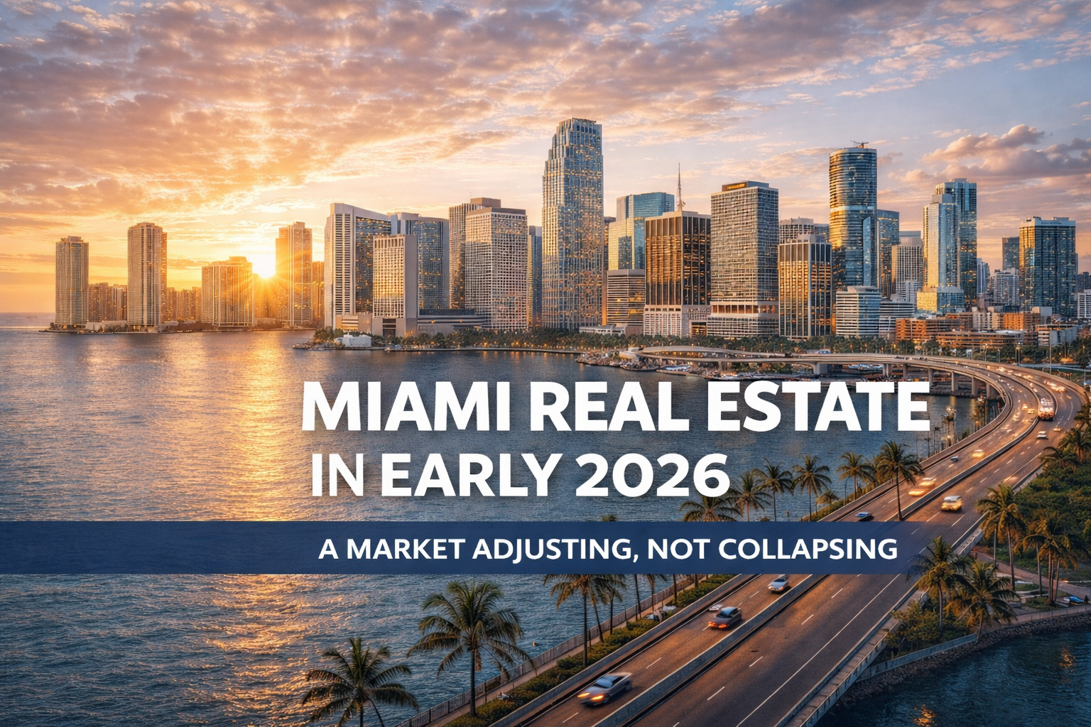 Miami Real Estate in Early 2026: A Market Adjusting
